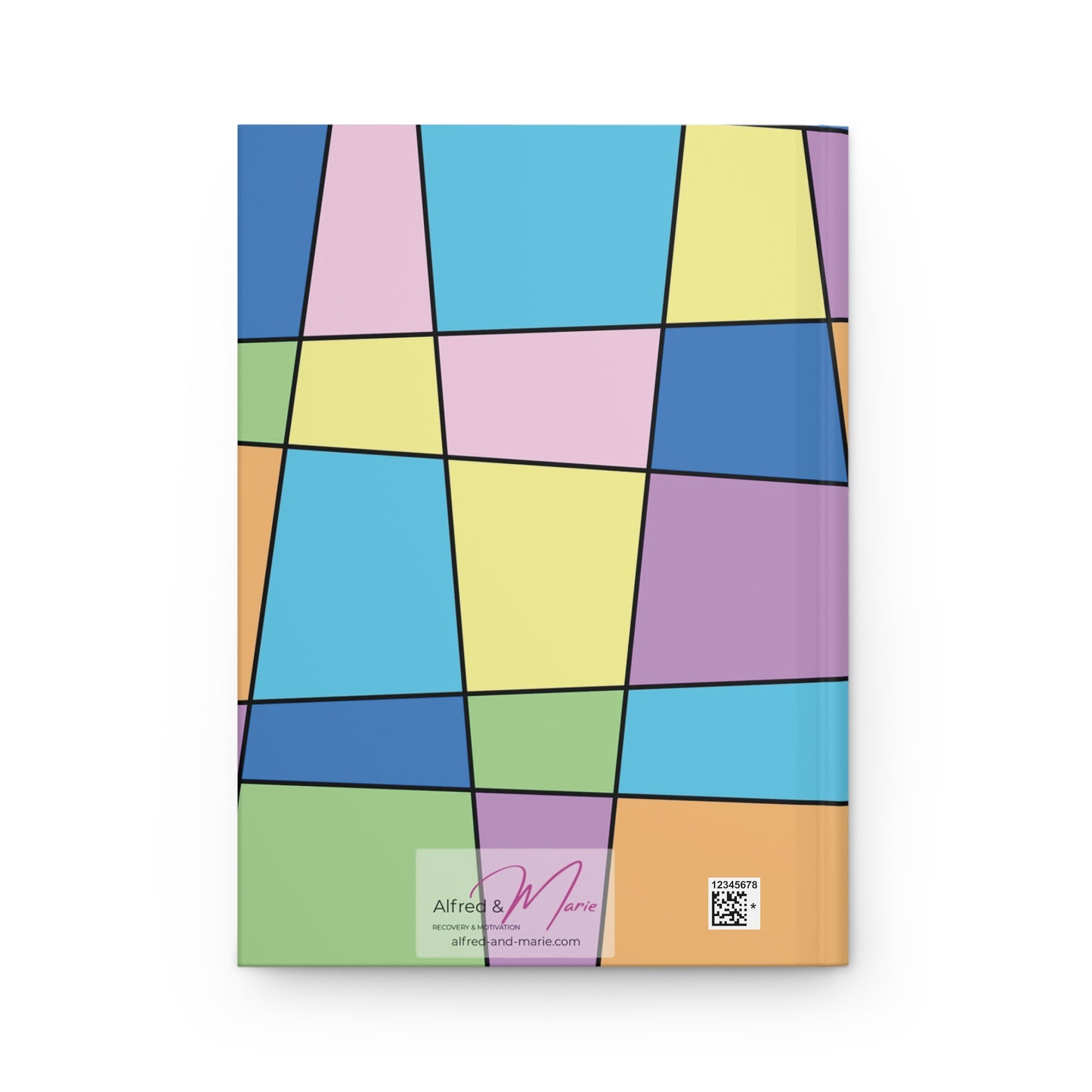 "Stained Glass Mosaic" Hardcover Journal Matte