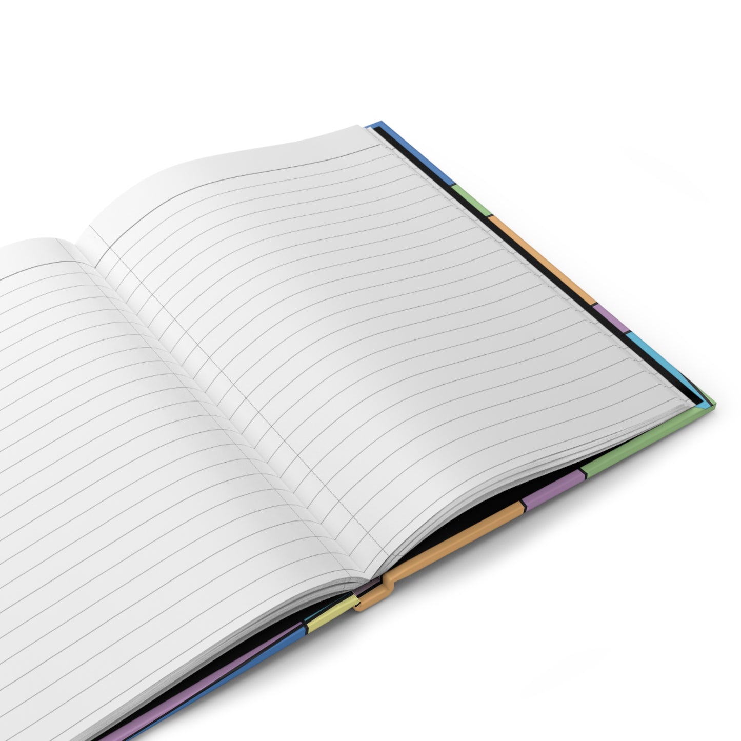 "Stained Glass Mosaic" Hardcover Journal Matte