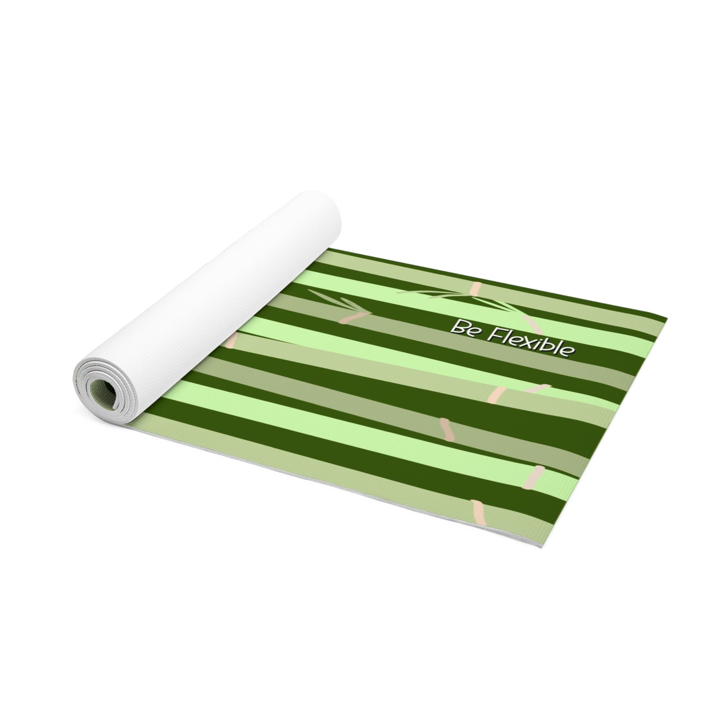 "Be Flexible" Foam Yoga Mat