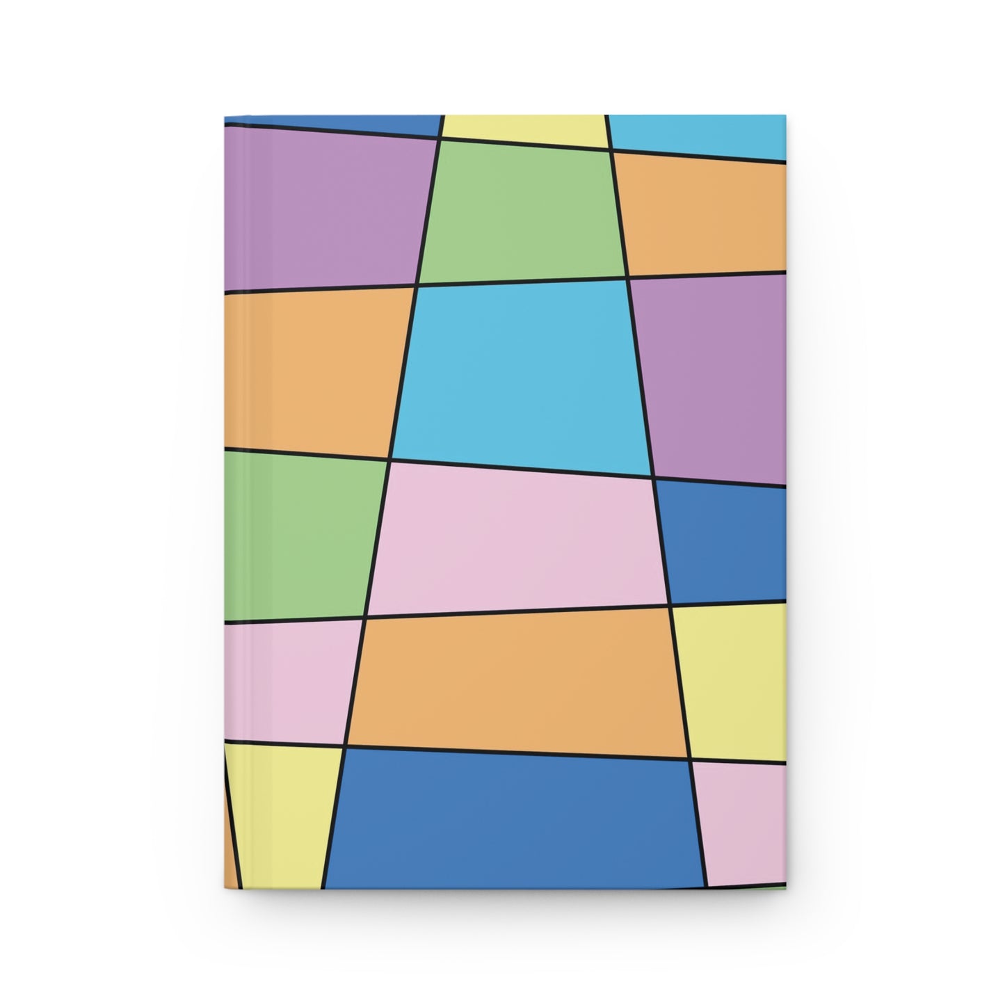 "Stained Glass Mosaic" Hardcover Journal Matte