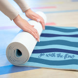 "Go With The Flow" Foam Yoga Mat