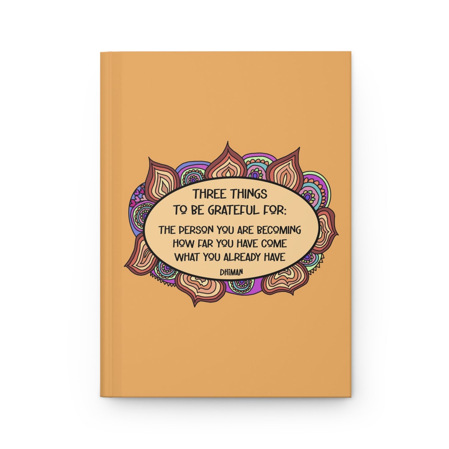 "Gratitude" Hardcover Journal Matte