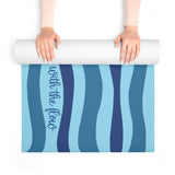 "Go With The Flow" Foam Yoga Mat
