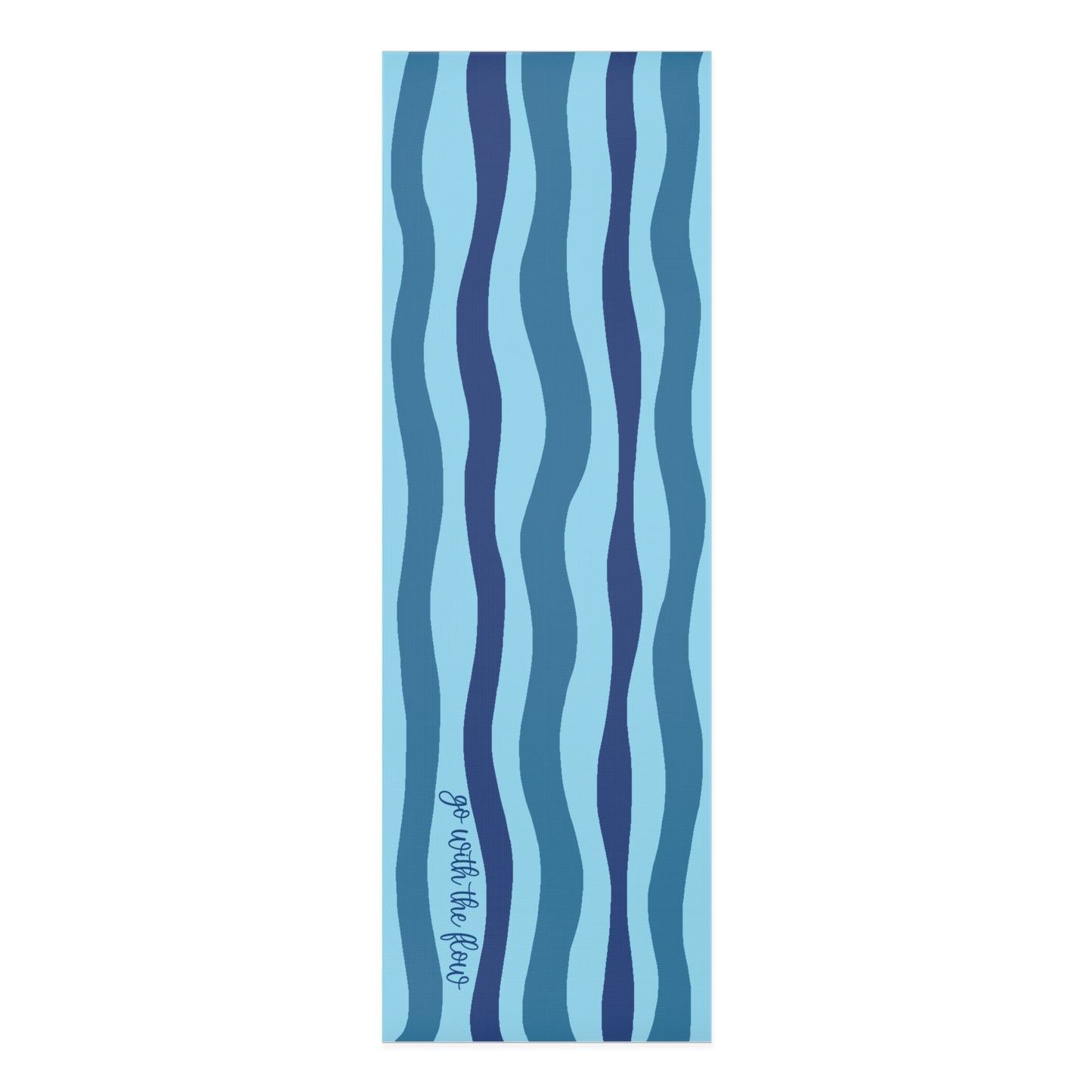 "Go With The Flow" Foam Yoga Mat